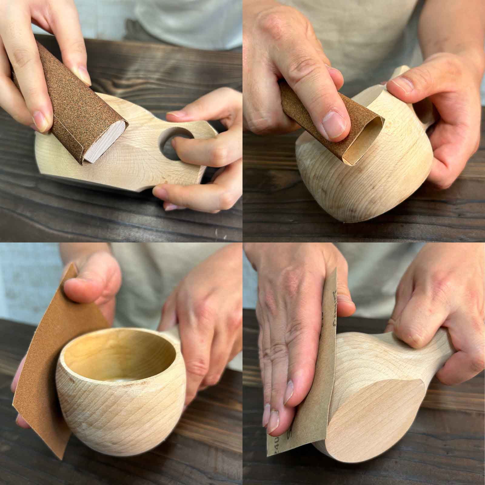 ひだの森 飛騨産ブナのククサDIYキット（初心者向け）｜THE
